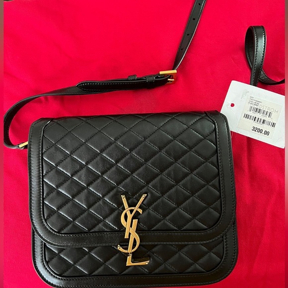 Saint Laurent Solferino medium quilted leather satchel bag - Picture 2 of 8